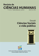 					Visualizar n. 2 (2010): Ciências Sociais e vida pública
				