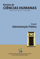 					View No. 8 (2008): Administração Pública
				